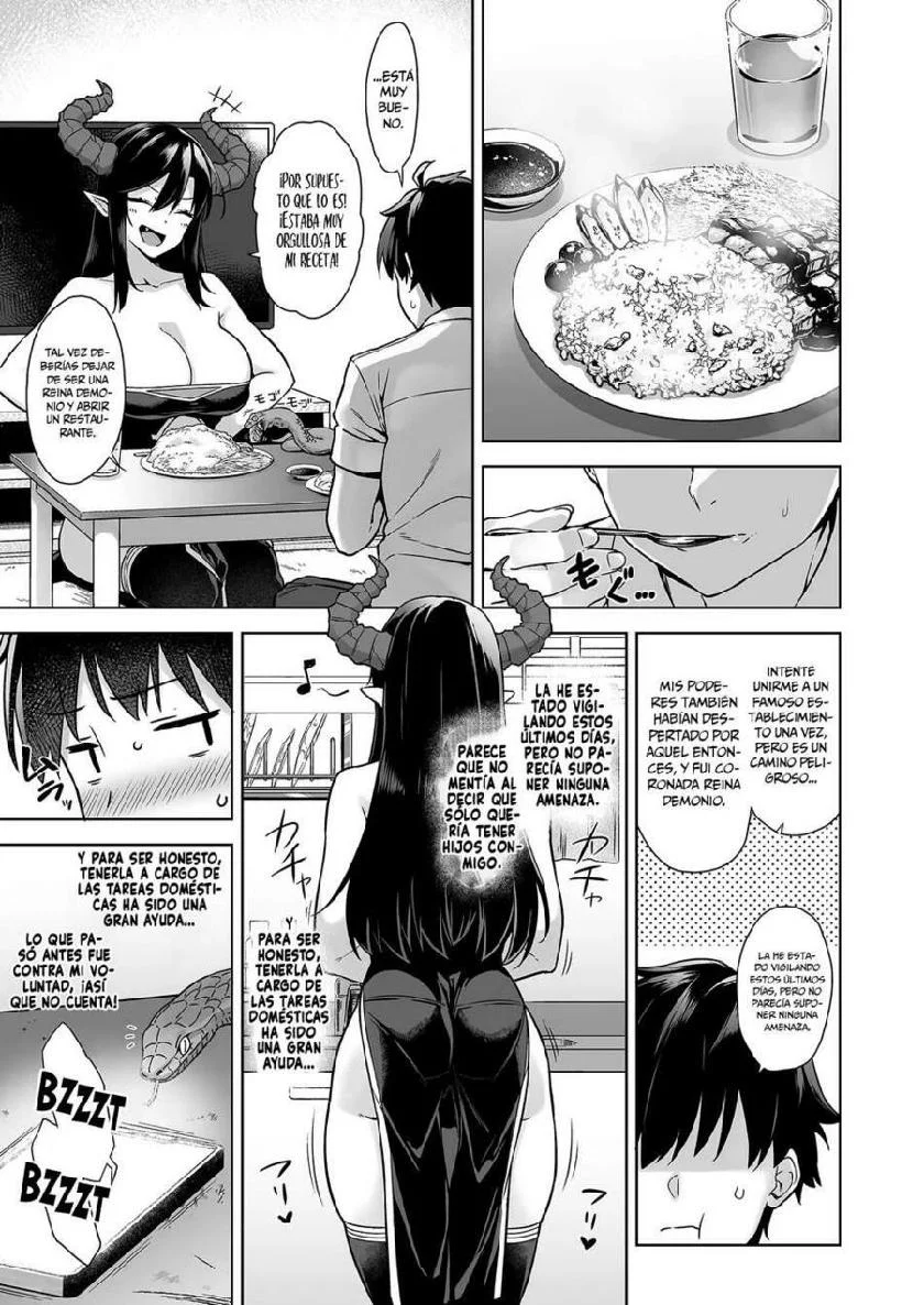 Oshikake Maou to Gouin Namahame Seikatsu - Mi loca vida sexual con una insaciable reina demon...webp