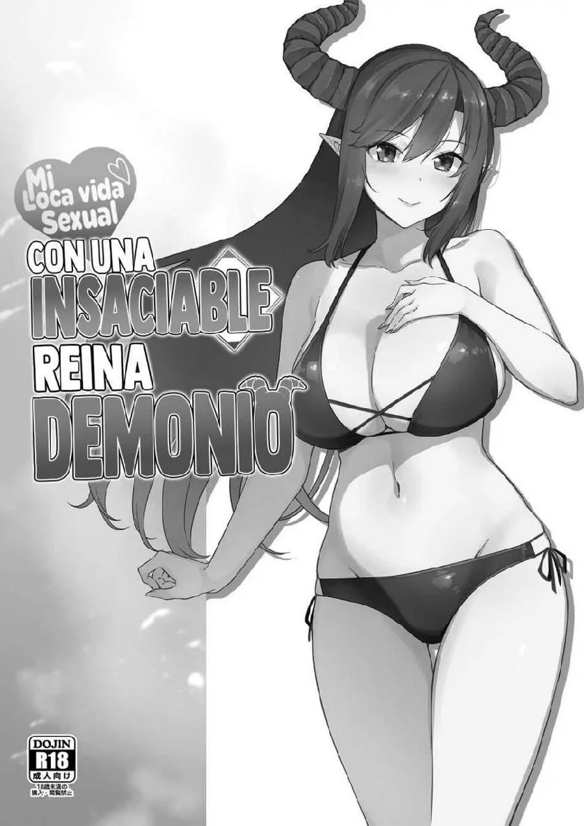 Oshikake Maou to Gouin Namahame Seikatsu - Mi loca vida sexual con una insaciable reina demon...webp
