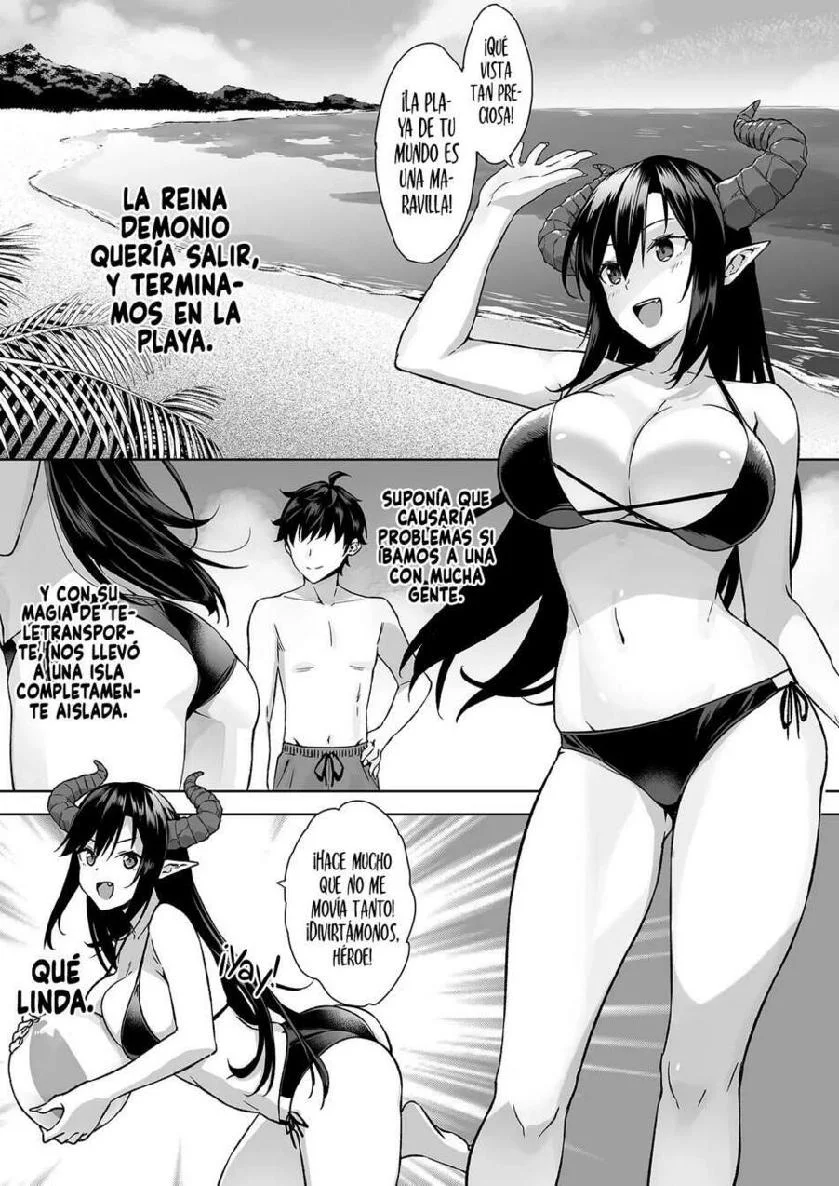 Oshikake Maou to Gouin Namahame Seikatsu - Mi loca vida sexual con una insaciable reina demon...webp