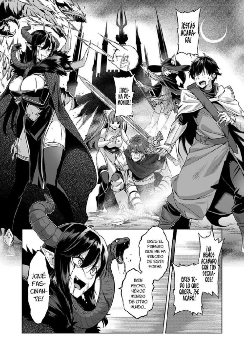 Oshikake Maou to Gouin Namahame Seikatsu - Mi loca vida sexual con una insaciable reina demon...webp