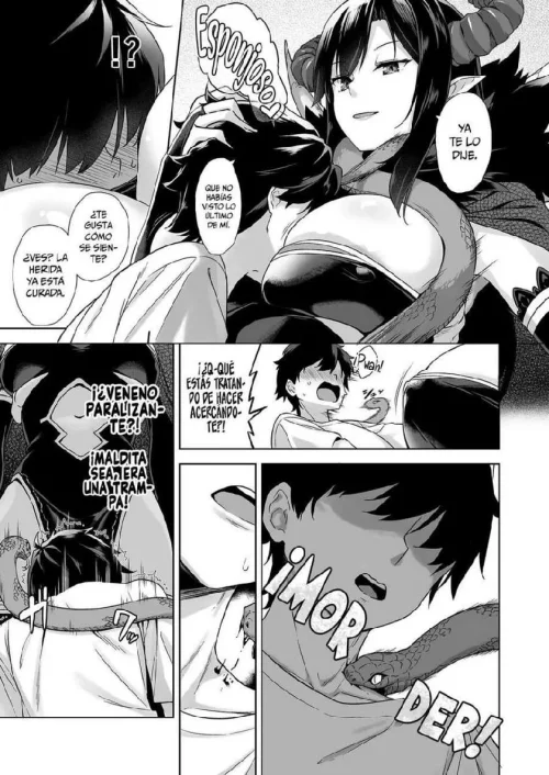 Oshikake Maou to Gouin Namahame Seikatsu - Mi loca vida sexual con una insaciable reina demon...webp