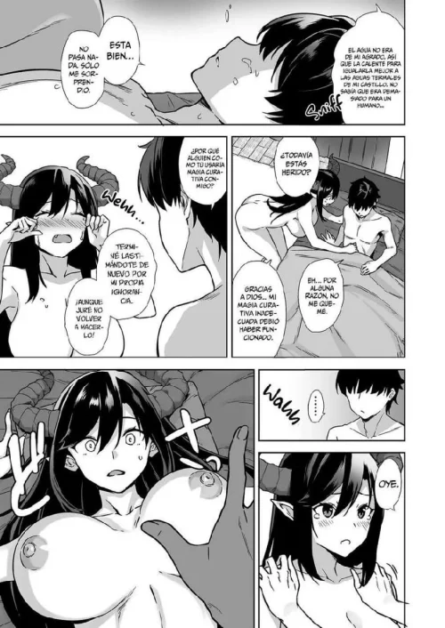 Oshikake Maou to Gouin Namahame Seikatsu - Mi loca vida sexual con una insaciable reina demon...webp